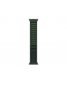 APPLE 49mm Dark Green Alpine Loop - Large - Black Titanium Finish - nr 4