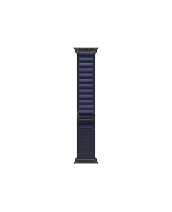 APPLE 49mm Navy Alpine Loop - Medium - Black Titanium Finish