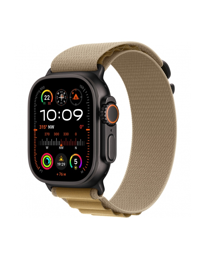 APPLE 49mm Tan Alpine Loop - Large - Black Titanium Finish główny