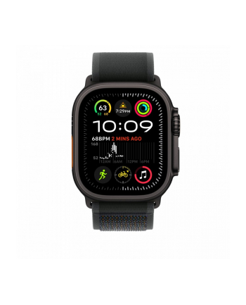 APPLE 49mm Black Trail Loop - S/M - Black Titanium Finish