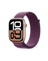 APPLE Watch Series 10 GPS 46mm Rose Gold Aluminium Case with Plum Sport Loop - nr 1