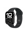 APPLE Watch Series 10 GPS + Cellular 42mm Jet Black Aluminium Case with Black Sport Band - S/M - nr 1
