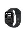 APPLE Watch Series 10 GPS + Cellular 46mm Jet Black Aluminium Case with Black Sport Band - S/M - nr 1
