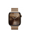 APPLE Watch Series 10 GPS + Cellular 42mm Gold Titanium Case with Gold Milanese Loop - nr 2