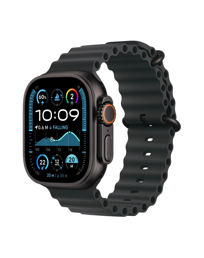 APPLE 49mm Black Ocean Band - Black Titanium Finish główny