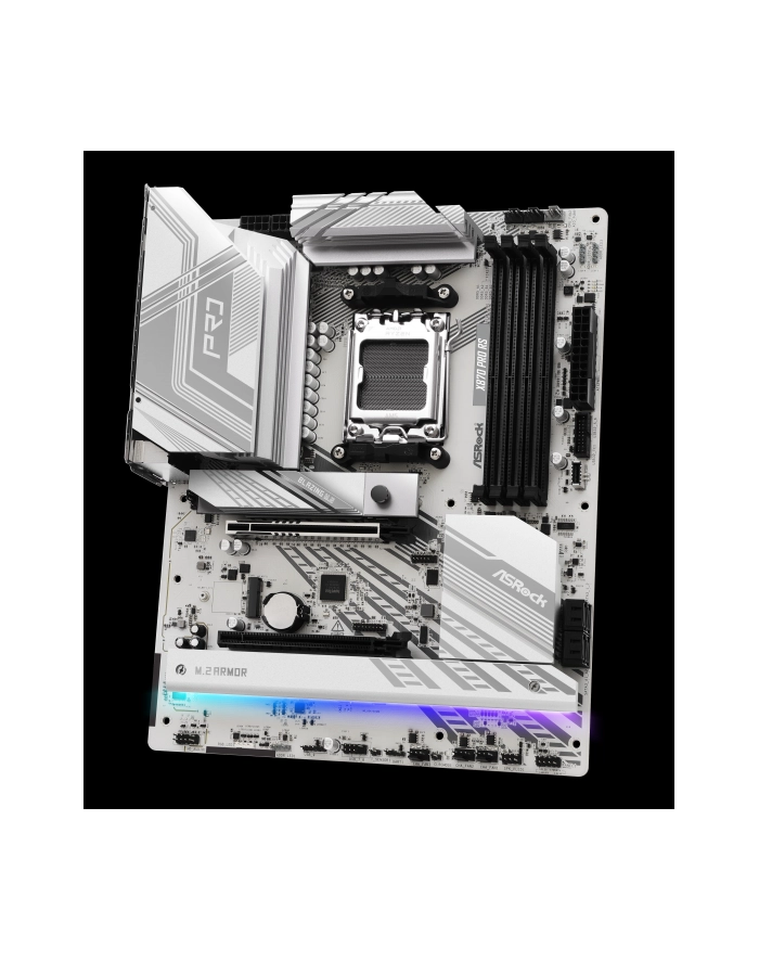 asrock Płyta główna X870 PRO RS AM5 4DDR5 M.2 ATX główny