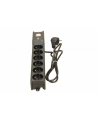 Lestar LX 610 G-A, listwa zasilająca, 1.5m, czarna - nr 4