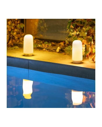 New Garden Lampa Stołowa Candy Z Efektem Płomienia In&Out Battery (LUMCND019BXWLNW) nr 1