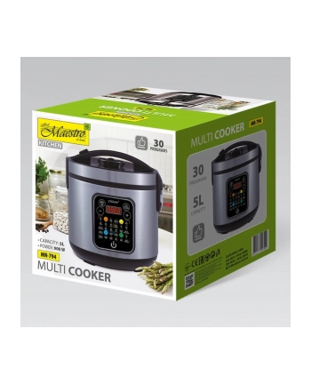 feel-maestro Multicooker 5 l, 30 programów, 900W  MR-794 nr 1