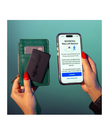 Boompods Tag 'amp; Card Bundle Pack Black