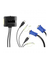 Level One KVM-0223 2 Port USB cable KVM with Audio - nr 1