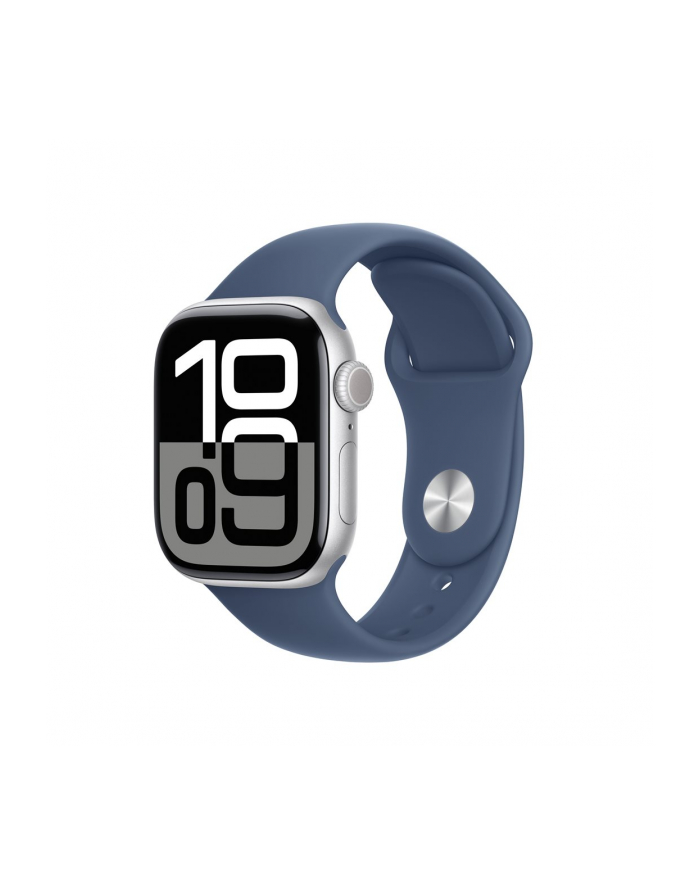 Apple Watch 10 42mm GPS+4G Alu Sport S/M Silver/Denim główny