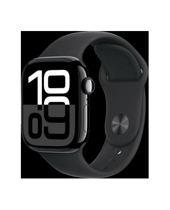 Apple Watch 10 42mm GPS+4G Alu Sport S/M Jet Black/Black