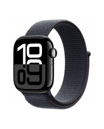 Apple Watch 10 42mm GPS+4G Alu Sport Loop Jet Black/Ink