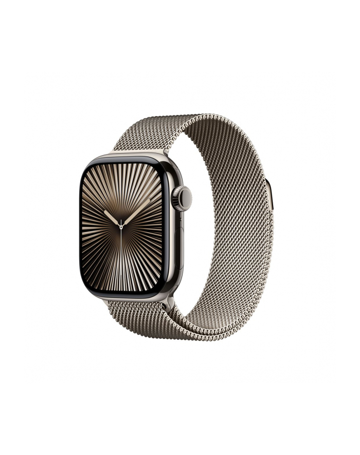 Apple Watch 10 42mm GPS+4G Titan Milanese Armband Natural/Natural główny