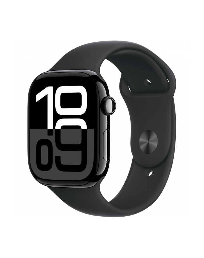 Apple Watch 10 46mm GPS+4G Alu Sport M/L Jet Black/Black główny