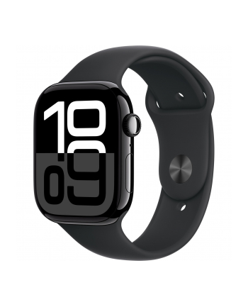 Apple Watch 10 46mm GPS+4G Alu Sport M/L Jet Black/Black