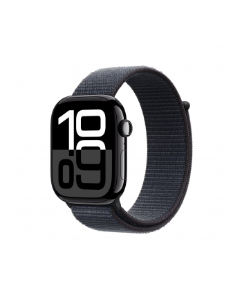 Apple Watch 10 46mm GPS+4G Alu Sport Loop Jet Black/Ink