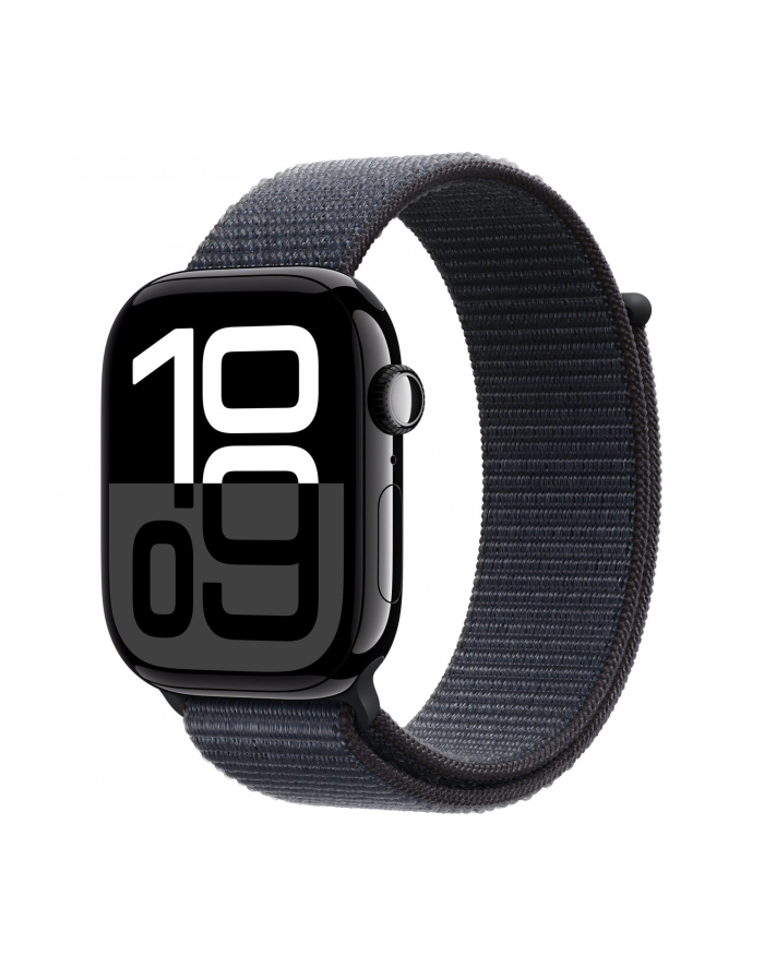 Apple Watch 10 46mm GPS+4G Alu Sport Loop Jet Black/Ink główny