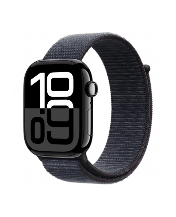 Apple Watch 10 46mm GPS+4G Alu Sport Loop Jet Black/Ink