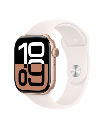 Apple Watch 10 46mm GPS+4G Alu Sport S/M Rose Gold/Light Blush