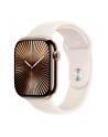 Apple Watch 10 46mm GPS+4G Titan Milanese S/M Gold/Starlight - nr 2
