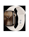 Apple Watch 10 42mm GPS+4G Titan Sport S/M Gold/Starlight - nr 2