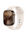 Apple Watch 10 42mm GPS+4G Titan Sport M/L Gold/Starlight - nr 4
