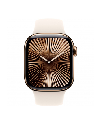 Apple Watch 10 42mm GPS+4G Titan Sport M/L Gold/Starlight