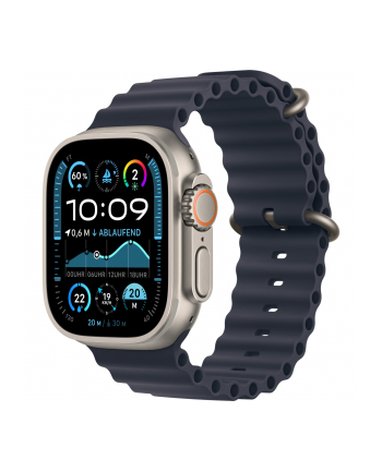 Apple Watch Ultra 2 49mm GPS+4G Titan Ocean Armband Natural/Navy