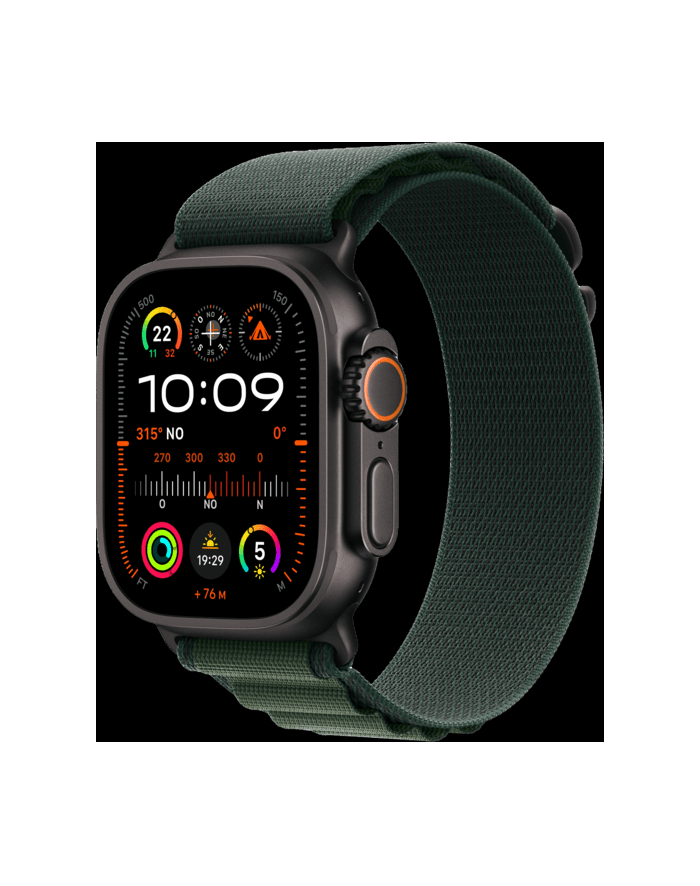 Apple Watch Ultra 2 49mm GPS+4G Titan Alpine Loop M Black/Green główny