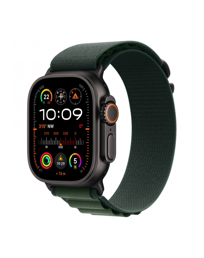 Apple Watch Ultra 2 49mm GPS+4G Titan Alpine Loop L Black/Green główny