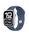 Apple Watch 10 42mm GPS Alu Sport S/M Silver/Denim - nr 7