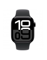 Apple Watch 10 42mm GPS Alu Sport M/L Jet Black/Black - nr 10