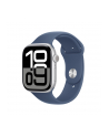 Apple Watch 10 46mm GPS Alu Sport S/M Silver/Denim - nr 1