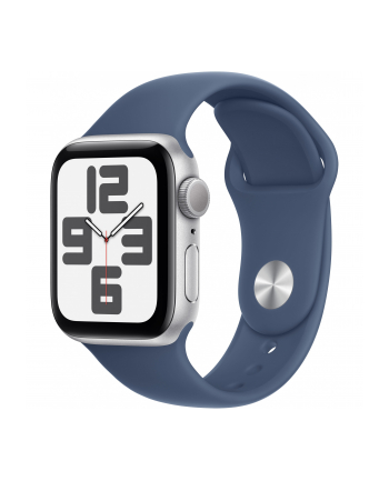 Apple Watch SE 40mm GPS 3. Gen Sport M/L Silver/Denim