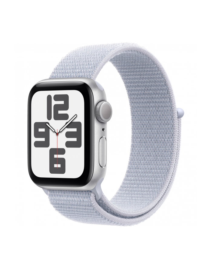 Apple Watch SE 40mm GPS 3. Gen Sport Loop silver/blue cloud główny