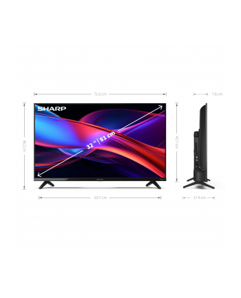 Sharp 32GD2225E czarny