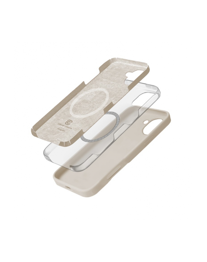 crong Etui Color Cover Magnetic iPhone 16 MagSafe (kamienny beż) główny