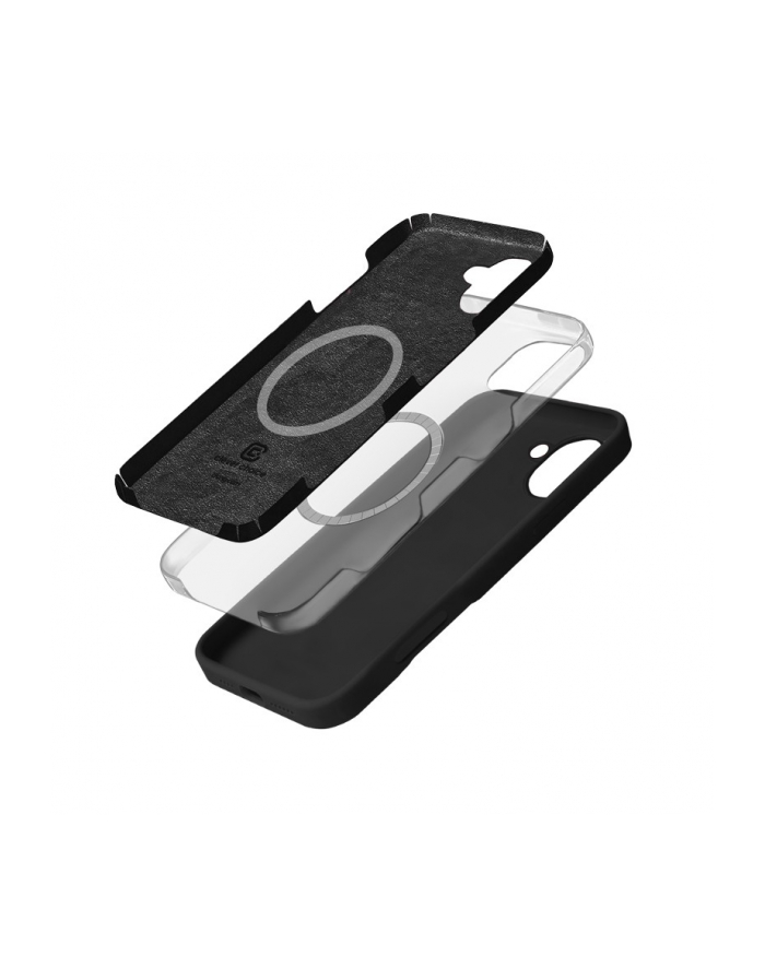 crong Etui Color Cover Magnetic iPhone 16 Plus MagSafe (czarny) główny