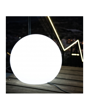 New Garden Lampa Ogrodowa Buly 50 Biała Led (LUMBL050OFNW)