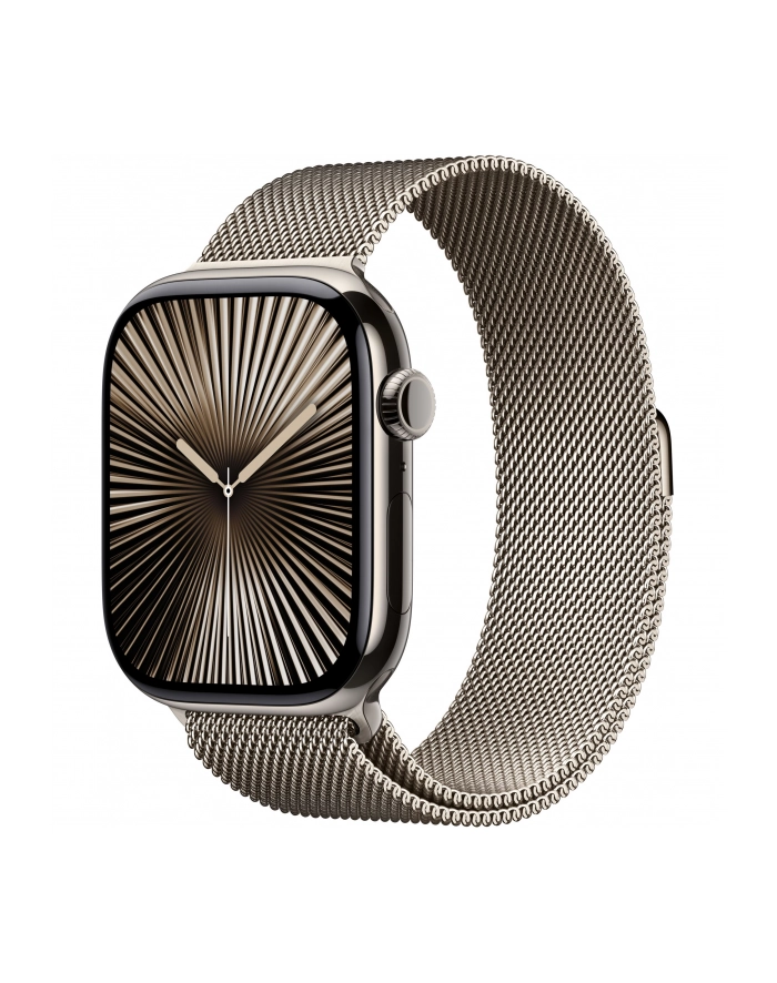 Apple Watch 10 46mm GPS+4G Titan Milanese M/L Natural/Natural główny