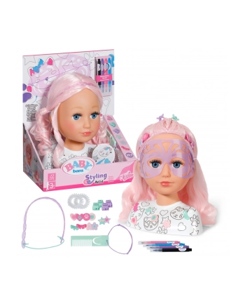 zapf creation BABY born Glowa do stylizacji Sister Styling Artist Head 836033 nr 2