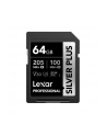 Karta pamięci Lexar Professional SILVER Plus SDXC 64GB R205/W100 V30 - nr 8