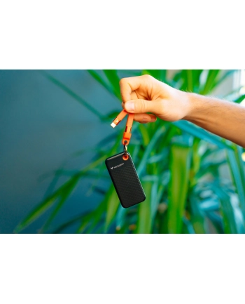 Dysk SSD zewnętrzny Verbatim Pocket SSD 1TB USB-C 3.2 Gen 2 czarny/pomarańczowy nr 1
