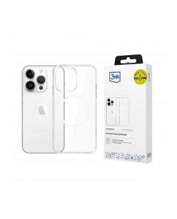 3mk pczerwonyection Etui na telefon 3mk do Apple iPhone 13 Pro Max z Mag Safe - przezroczyste Clear MagCase nr 1
