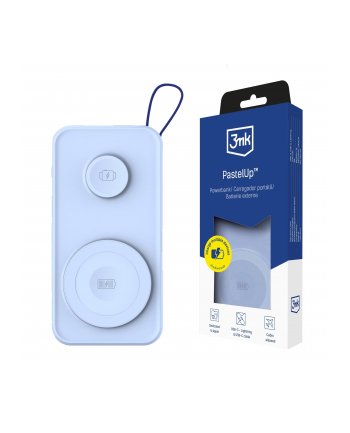 3mk pczerwonyection Powerbank 3mk PastelUp 10,000mAh 22.5W USB 1A1C - Blue nr 1