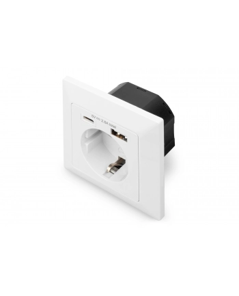 Digitus Gniazdo Elektryczne Usb Ścienne Da-70615 nr 1