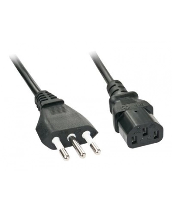 LINDY KABEL  30415 [1X ZŁĄCZE MĘSKIE - WŁOSKIE - 1X GNIAZDO IEC C13] 5 M  () nr 2