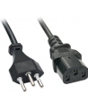 LINDY KABEL  30419 [1X ZŁĄCZE MĘSKIE SZWAJCARSKIE - 1X GNIAZDO IEC C13] 5 M  () - nr 13